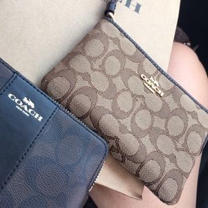 Coach wristlet wallets